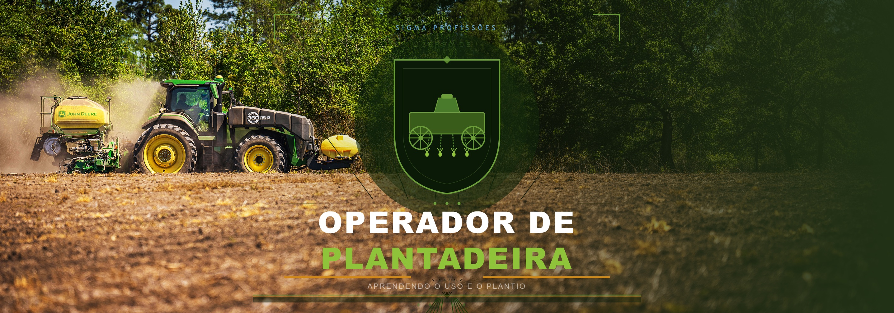 Formação profissional em Operador de Plantadeiras Agrícolas